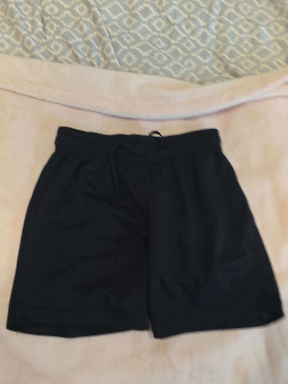 H&M Kids Black Pull-On Athletic Shorts
